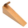 6pcs Door Stopper Wedge Polished Glossy Compact Wooden Firefighter Door