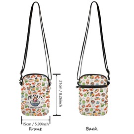 JTOUK Japanese Movie Inspired Crossbody Bag Fantasy Cartoon Movie Lover Gift Anime Lover Gift (Poyo CR EU)