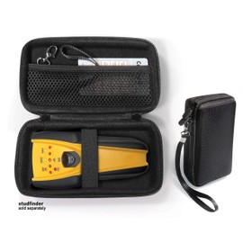 Stud Finder Case by CaseSack Compatible with Zircon StudSensor 70, Pro35, HD35, Multiscanner x85 Also for VEKEN 4 in 1 Multifunctional 3 in 1 Multi Scanning Wall Sensor (Black)