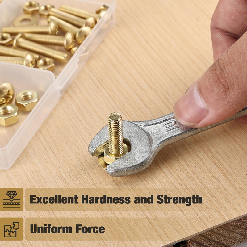 Mr. Pen- Bolts, Nuts, and Washers Assortment Kit, 113 pcs,