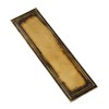 Lincoln Brass Finger Plate