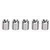 Fafeicy 10Pcs Threaded Insert Nuts, Stainless Steel Hex Socket Screw