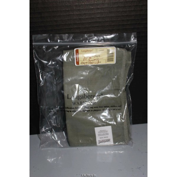 Longaberger Sage Picnic Tote Basket Liner #2344435 NWT