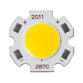 Othmro 7W LED Chip Bulb Super Bright High Power 110lm 4200K Aluminum LED Bulb Surface Mounted Devices Light Beads Floodlight for Camper Light Bulb Home Reading Light Marine Lamps 19 * 19mm(L*W)
