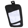10in Black Surfboard Surfing Fin Storage Bag Durable Canvas Handbag