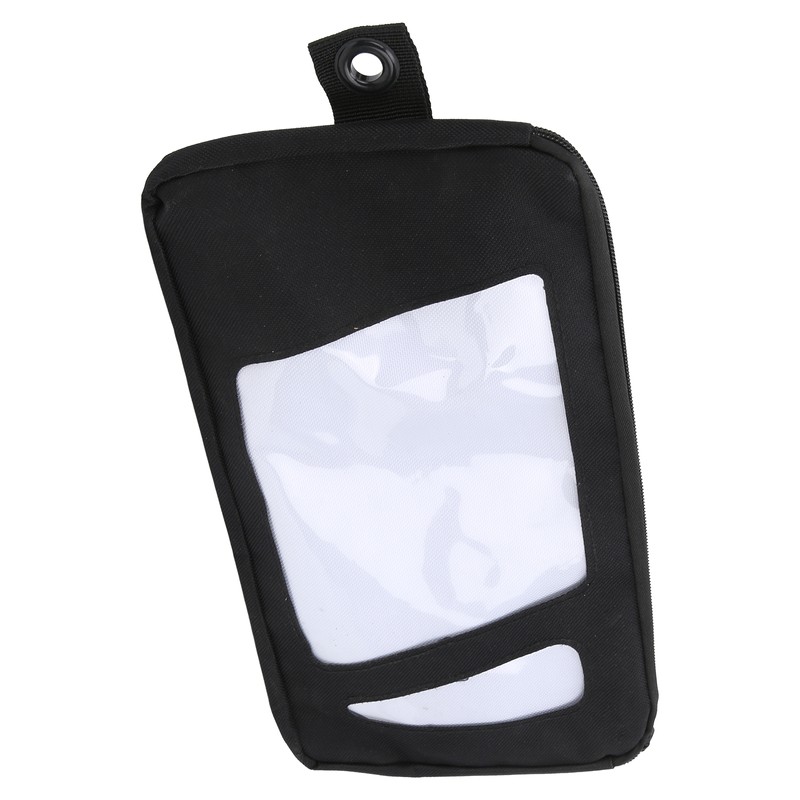 10in Black Surfboard Surfing Fin Storage Bag Durable Canvas Handbag
