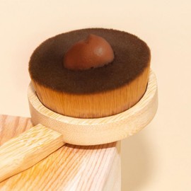 Face Tanning Brush | Sunless Tan Applicator | Multifunctional Wide Head Tanner Brush with Detachable Handle for Back