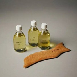 Aromatica [아로마티카]아로마티카 바디오일(옵션택1) + 나무 돌고래 괄사 [서렌 바디오일] [Aromatica] Aromatica Body Oil (Option Select 1) + Wooden Dolphin Gua Sha [Siren Body Oil]
