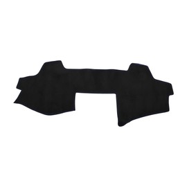 Partuto Dash Cover - Car Center Console Sun Shade Protect Carpet - for Toyota Camry 2007-2011 - Suede Black Blue - 1 Pc