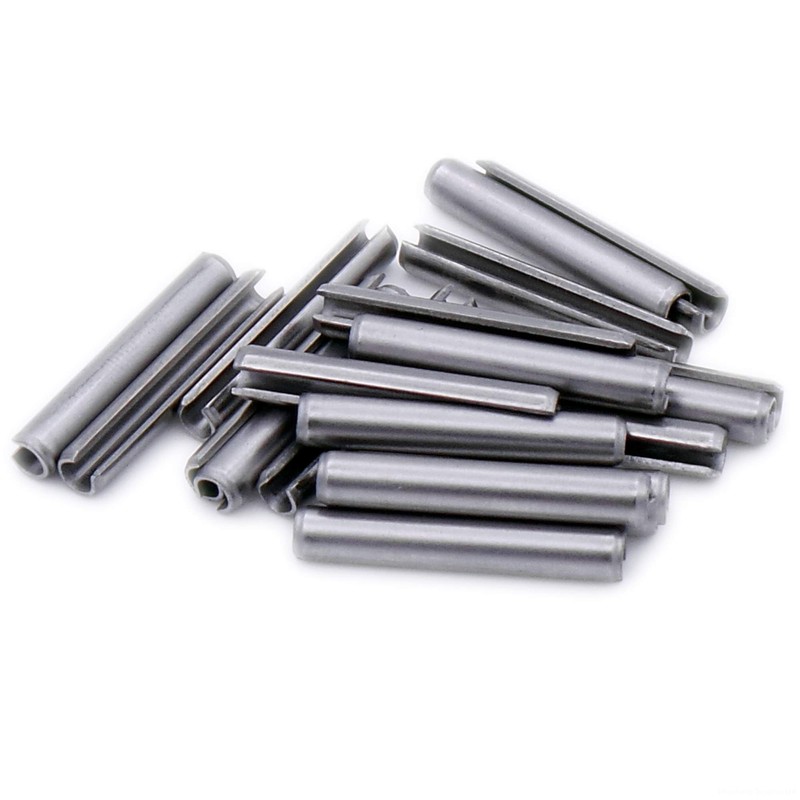 D2.5 (2.5mm x 12mm) Slotted Spring Pin (Heavy) - Stainless