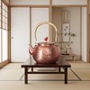 Copper Tea Kettle, 1.6 Quart Stovetop - Handmade Hammered Pot