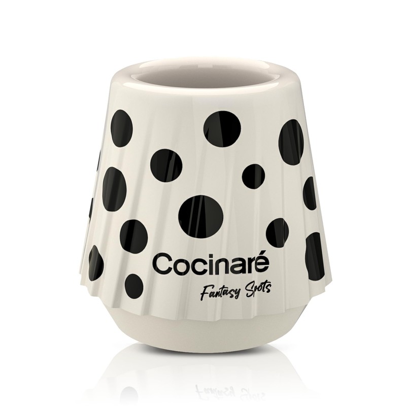 Cocinare KissCup Ceramic Espresso Cup – 2.2oz Demitasse Cup for