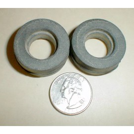 K&B Model Rama Slot Car Racing Tires Wide Slicks German Formula 1 1/4 X 1/2 K+B #407 NOS 1 Pair