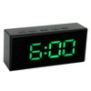 Mirrored Digital Alarm Clock Smart Light Sensing LED Display Digital