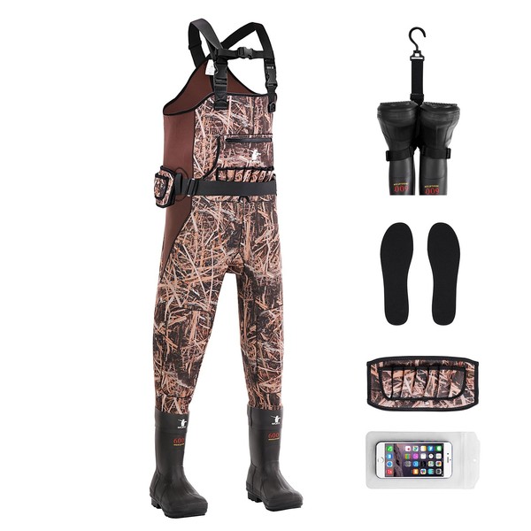 GearOZ Waterfowl Hunting Waders for Women, Waterproof Duck Hunting Waders