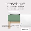 Schlafgut Pure Fitted Sheet 90 x 200 cm to 100