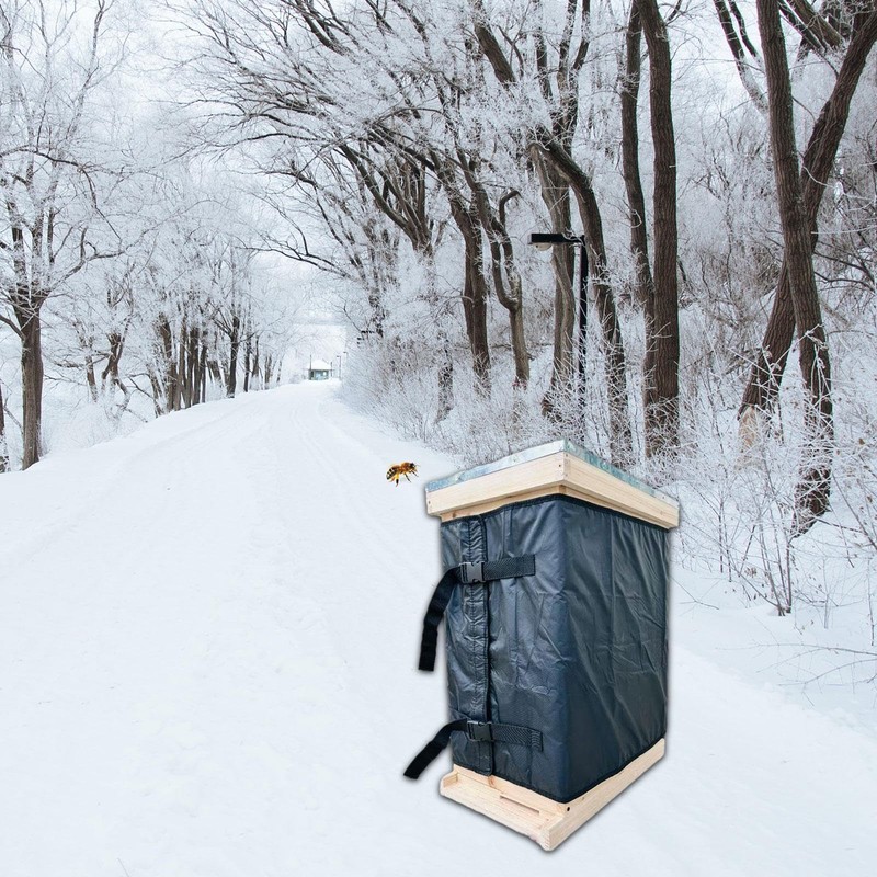 Qianly Winter Bee Hives Wrap Beehive Winter Protection Cover, Cozy,