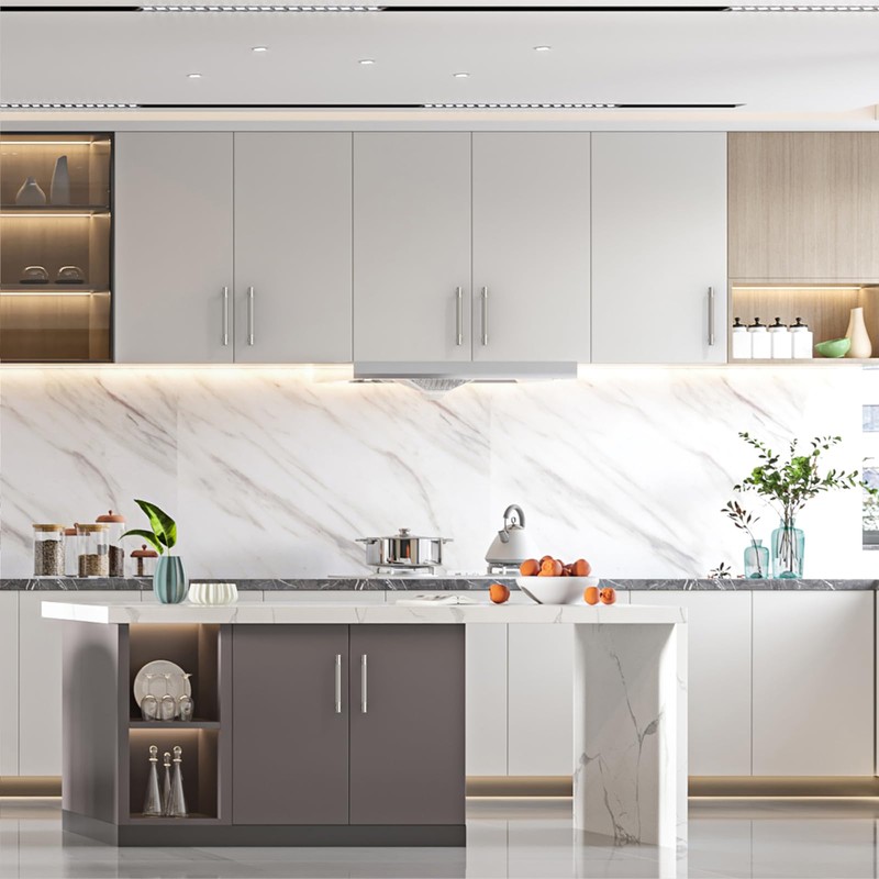 Asidrama 10 Pack 5 Inch(128mm) Brushed Satin Nickel Cabinet Pulls