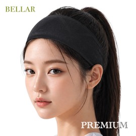 벨라르 프리미엄 스포츠 쿨 헤어밴드 땀흘림방지 Bellare Premium Sports Cool Hairband Sweat Prevention, 애쉬 그레이 × FREE × 2개