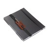 MAKYN Small Leather Adjustable Pen Holder for Journals, Notebooks, Planners,
