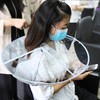 Transparent Self-Haircut & Beard Trimming Cape Cape 50ea