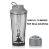VOLTRX VortexBoost Electric Shaker Bottle, USB C Rechargeable Protein Shake