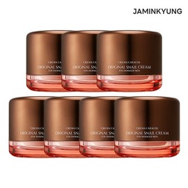 Jamin-gyeong 자민경 크레마카라콜 오리지날 달팽이크림 50ml x7개 Jamin Kyung Crema Caracol Original Snail Cream 50ml x7개