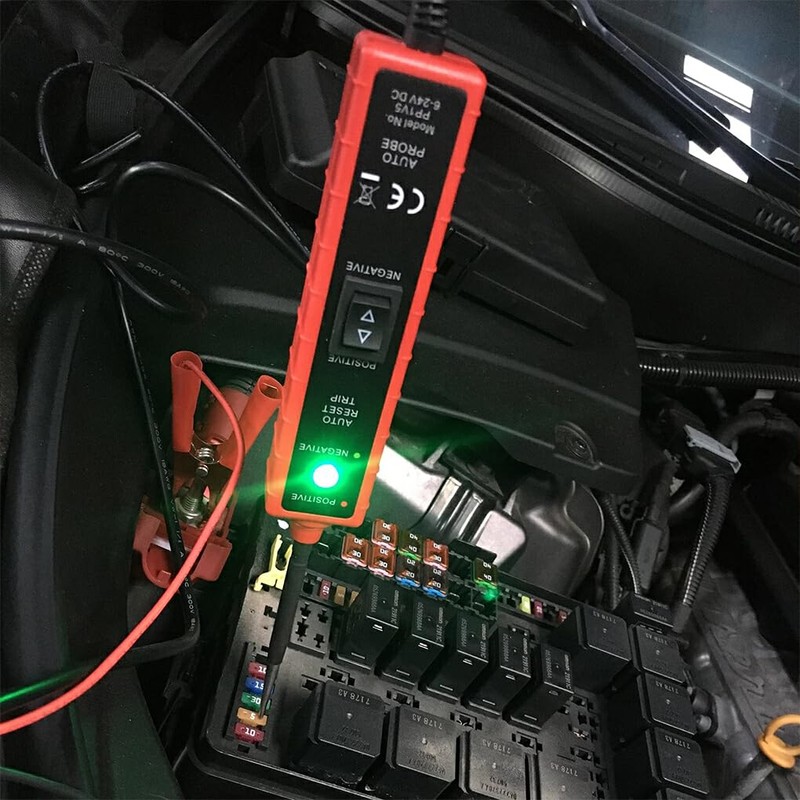 Power Circuit Probe Tester 6-24V DC Automotive Test Pen with