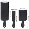 3 Piece Flat Top Paddle Board Comb Large Medium Hair