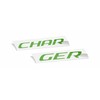 Reflective Concepts - Charger Trunk Badge Overlay Decal Stickers -