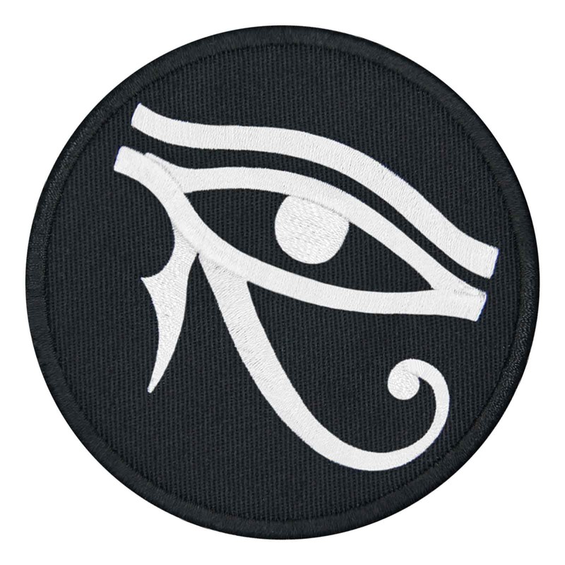 EmbTao The Eye of Horus Wedjat Patch Embroidered Badge Biker
