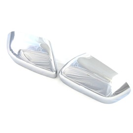 Trim Illusion Chrome Car Side Rear View Mirror Cover Caps Overlay Trim Compatible with Ford Expedition 2018-2024, MC309