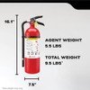 Kidde Kidde Commercial-Grade Fire Extinguisher for Office, Parking Garages, Rechargeable,