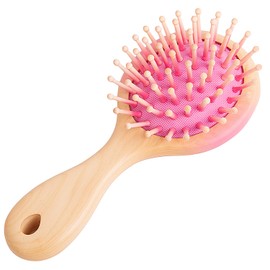 Tan Mujiang Hair Care Comb Massage Comb Hair Care Comb Premium Set Comb Anti-static Peach Flower Edge with Case