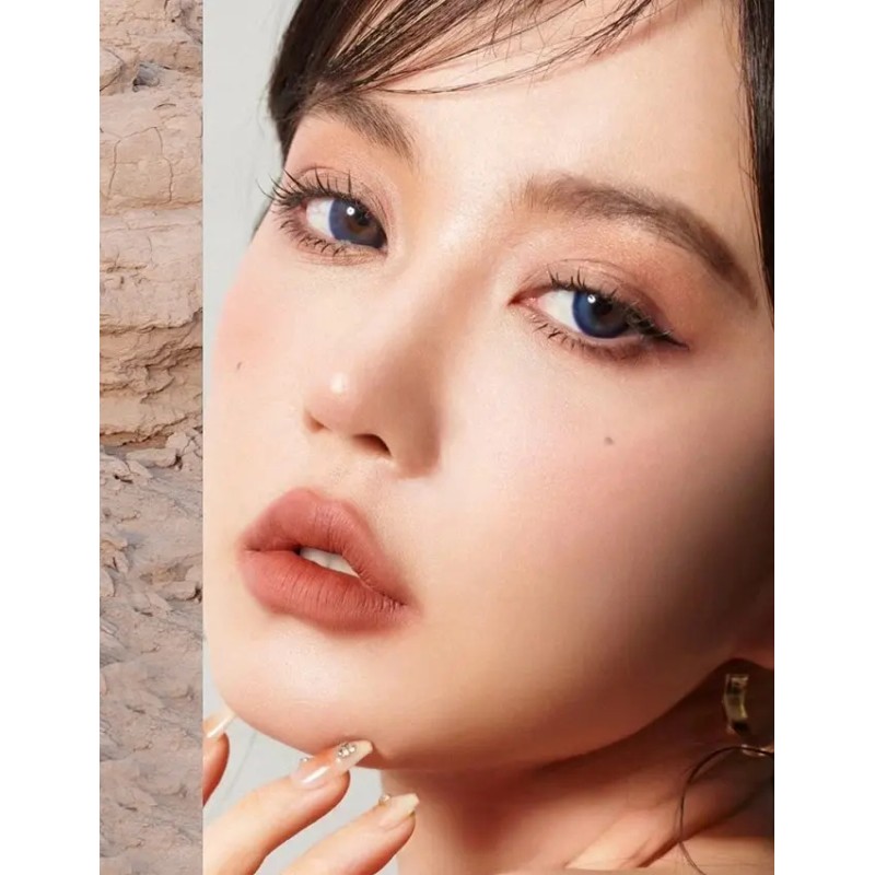 Doble Lápiz Sombras Portátil: Perla Con Brillo Fino