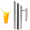 Stainless Steel Water Pitcher, 1L/1.5L Milk Water Jug with Handle,