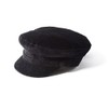 Failsworth Mariner Cord Cap Black Xlarge