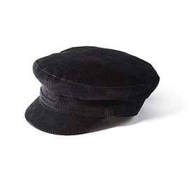 Failsworth Mariner Cord Cap Black Xlarge