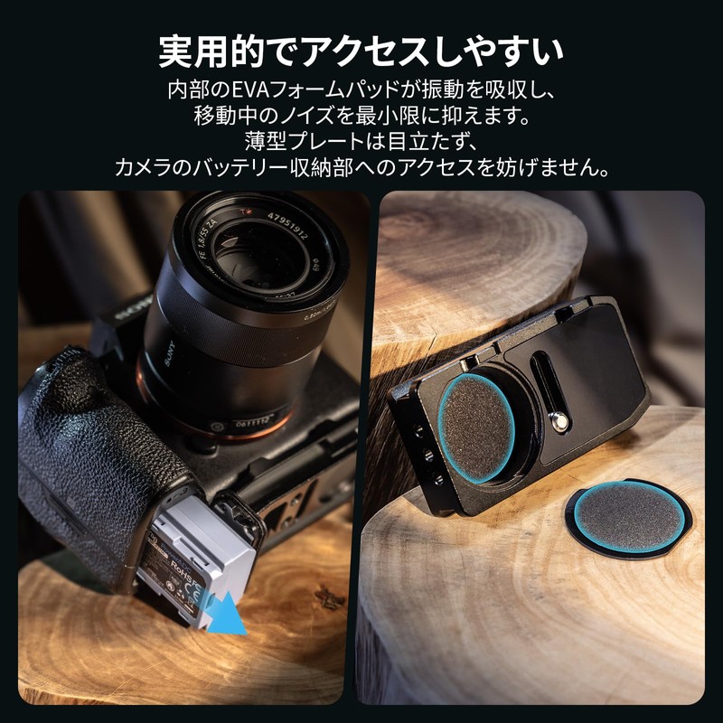 SmallRig MD5423 AirTag Sony Mounting Plate