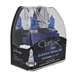 HELLA - foco de diseño, funda de plástico doble, Blanco, Extreme White XB - 35W