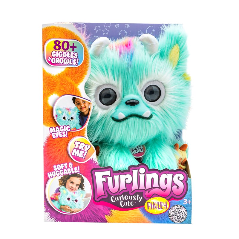 Furlings Finley The Loving Dragon - Interactive Plush Toy with