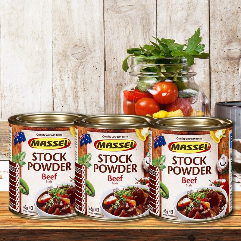 Massel Powder Tub (Pack of 3, Beef)