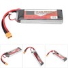 ZOP POWER 2S 7.4V 6000mAh 45C Rechargeable LiPo Battery with