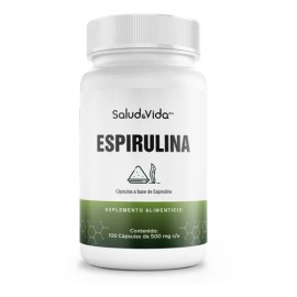 Alga Espirulina Orgánica 500mg 100 Capsulas