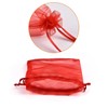 Tyhbelle Pack of 100 Organza Bags - 10 x 15