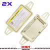 OGH Parts Sun Visor Shade Mirror Cover Beige For Mercedes