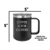 Rogue River Tactical Black Funny Salesman Coffee Is For Closers