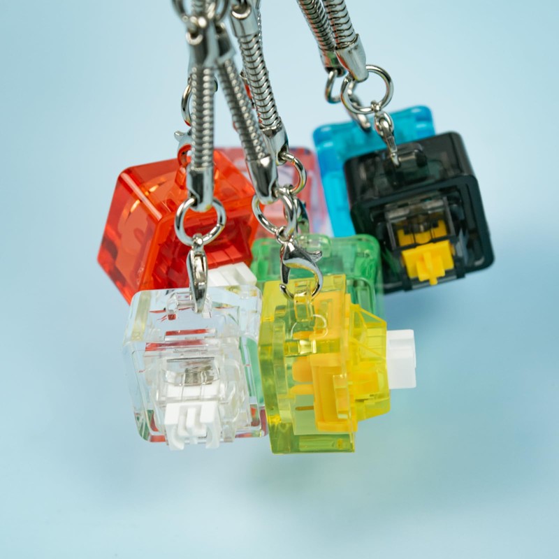 Glacier Mechanical Keyboard Switch Tester Keychain/Fidget Toy for Stress Relief