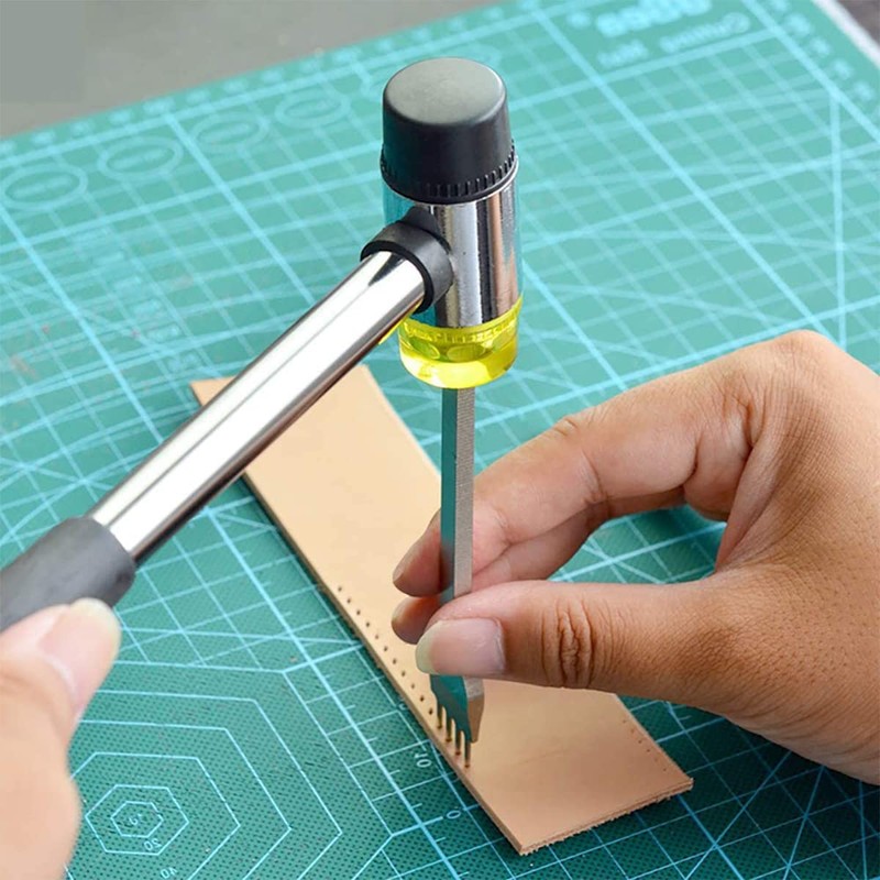 Rubber Mallet Double-Faced Hammer for DIY Handmade, 35mm