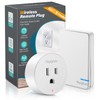 Remote Control Outlet, 15A/1500W, 500 Feet RF Range Light Switches